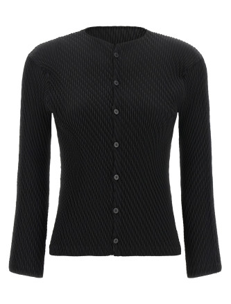 Кардиган ISSEY MIYAKE 'Rhombus Pleats'