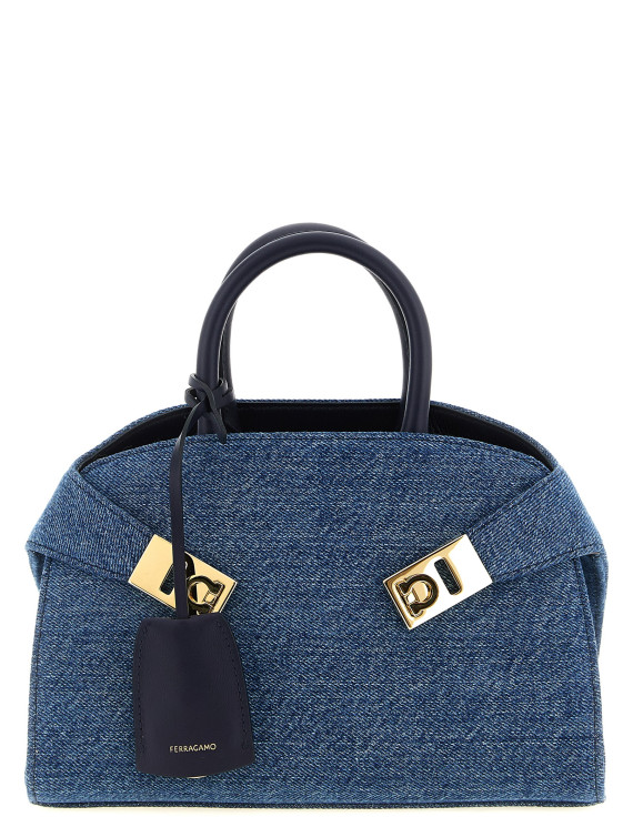 Сумка FERRAGAMO 'Hug (XS)' (783820DENIMPROVA2) #1