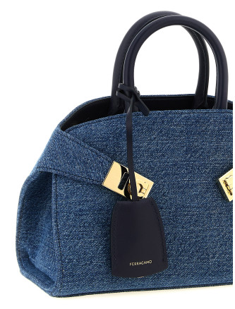 Сумка FERRAGAMO 'Hug (XS)' (783820DENIMPROVA2) #