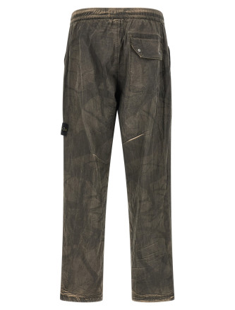 Брюки STONE ISLAND Printed pants with logo badge (L2S153100057S0E16V0094) #
