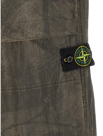 Брюки STONE ISLAND Printed pants with logo badge (L2S153100057S0E16V0094) #