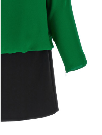 Мини-платье VALENTINO GARAVANI Valentino Garavani georgette dress (B0VAM601MH5KE) #