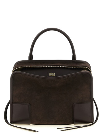 'Amazona 180' suede handbag