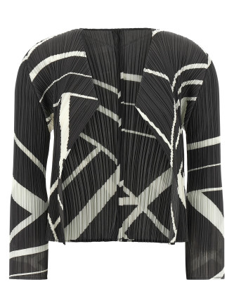 Кардиган PLEATS PLEASE ISSEY MIYAKE 'Fold Line'