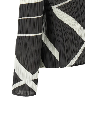 Кардиган PLEATS PLEASE ISSEY MIYAKE 'Fold Line' (PP68JO68317) #