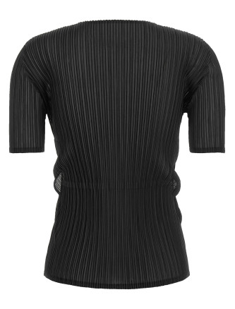 Повседневный топ ISSEY MIYAKE 'Sheer Slit Pleats' (IM68FJ13615) #