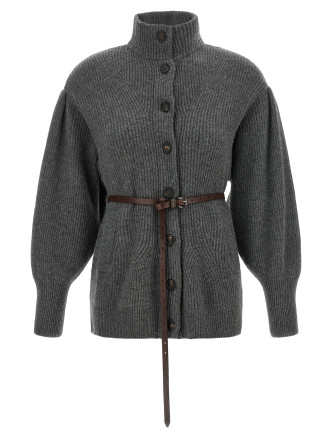 Кардиган BRUNELLO CUCINELLI Belted cardigan