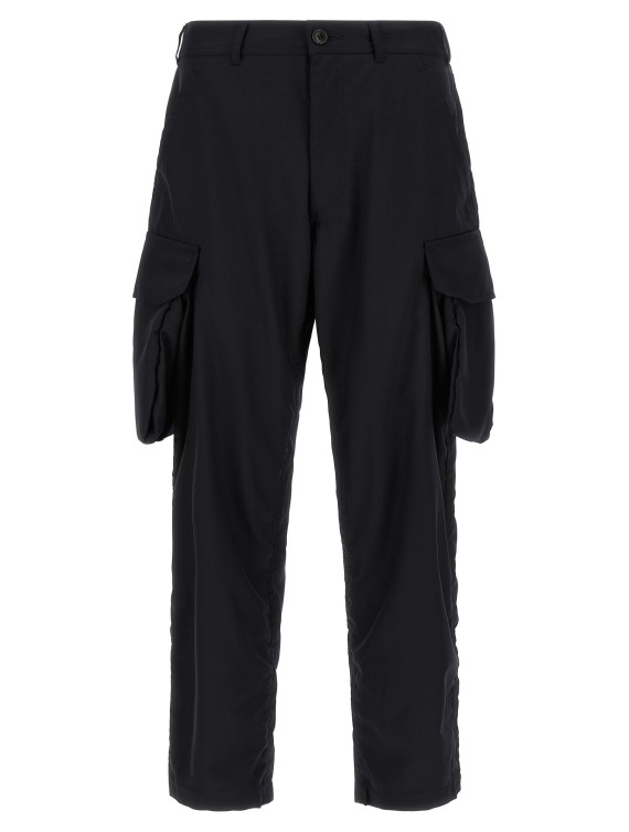 Брюки COMME DES GARCONS SHIRT Pinstriped cargo pants (FRP5010512) #1