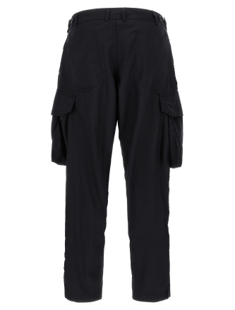 Брюки COMME DES GARCONS SHIRT Pinstriped cargo pants (FRP5010512) #