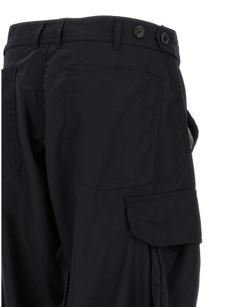 Брюки COMME DES GARCONS SHIRT Pinstriped cargo pants (FRP5010512) #