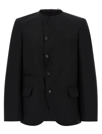 Пиджак COMME DES GARCONS BLACK Raw cut hem blazer