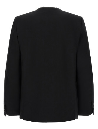Пиджак COMME DES GARCONS BLACK Raw cut hem blazer (1RJ0040521) #