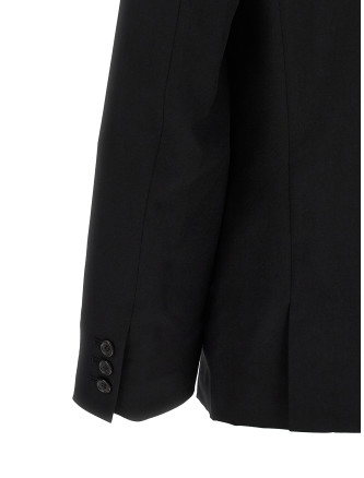 Пиджак COMME DES GARCONS BLACK Raw cut hem blazer (1RJ0040521) #