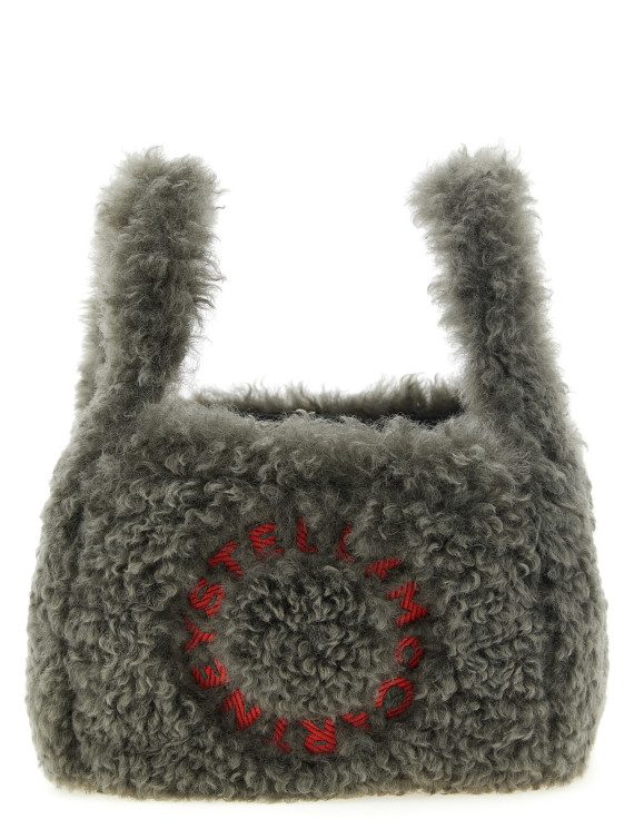 Сумка STELLA MCCARTNEY Shearling logo shoulder bag (7B0081WP07471464) #1