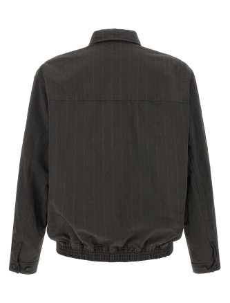 Куртка COMME DES GARҪONS HOMME Pinstriped jacket (HRJ0040512) #