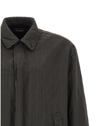 Куртка COMME DES GARҪONS HOMME Pinstriped jacket (HRJ0040512) #