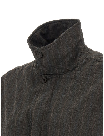 Куртка COMME DES GARҪONS HOMME Pinstriped jacket (HRJ0040512) #