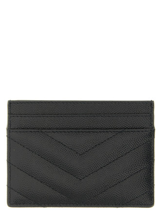 Кошелёк SAINT LAURENT Logo matelassé card holder (423291BOW081000) #