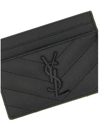 Кошелёк SAINT LAURENT Logo matelassé card holder (423291BOW081000) #