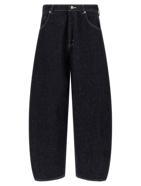 Джинсы COMME DES GARҪONS HOMME Contrast stitching jeans (HRP0130511) #1