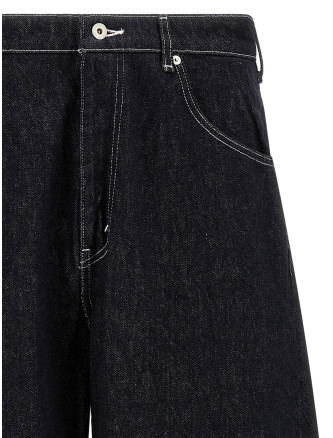 Джинсы COMME DES GARҪONS HOMME Contrast stitching jeans (HRP0130511) #