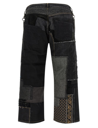 Джинсы JUNYA WATANABE Patchwork jeans (WRP0071) #