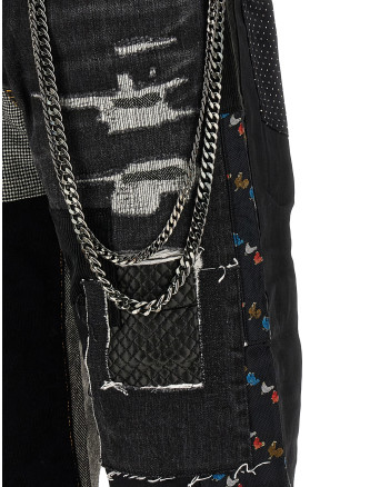 Джинсы JUNYA WATANABE Patchwork jeans (WRP0071) #