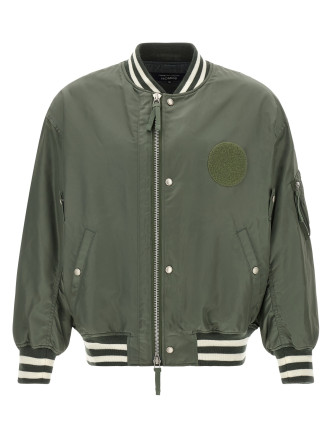 Куртка COMME DES GARҪONS HOMME Patch bomber jacket