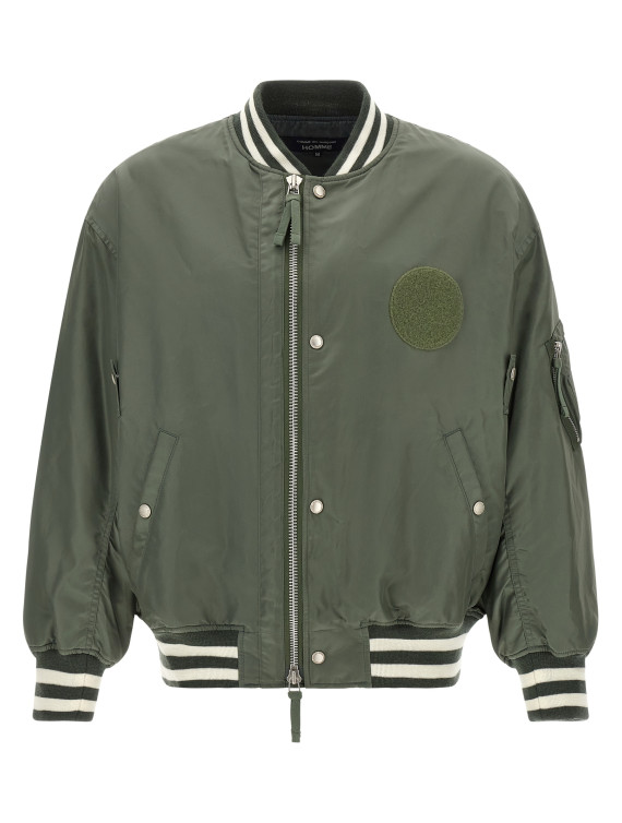 Куртка COMME DES GARҪONS HOMME Patch bomber jacket (HRJ0030512) #1