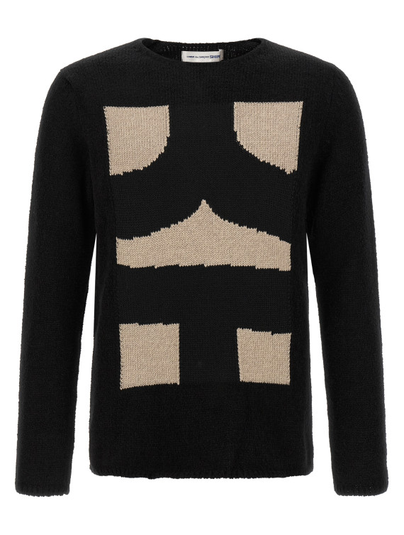 Свитер COMME DES GARCONS SHIRT Intarsia sweater (FRN5070511) #1