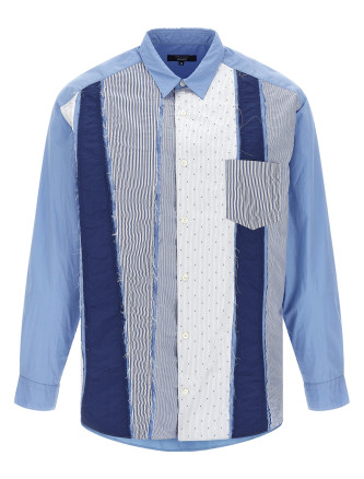 Рубашка COMME DES GARҪONS HOMME Patchwork shirt
