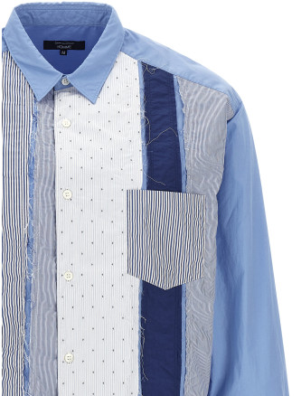 Рубашка COMME DES GARҪONS HOMME Patchwork shirt (HRB0030511) #