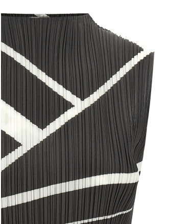 Блузка PLEATS PLEASE ISSEY MIYAKE 'Fold Line' (PP68JK68117) #