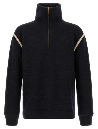 Свитер MAISON MARGIELA Denim patch sweater