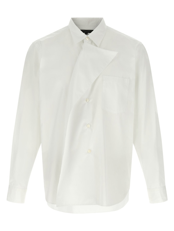 Рубашка COMME DES GARÇONS HOMME PLUS Asymmetric panel shirt (PRB0130512) #1