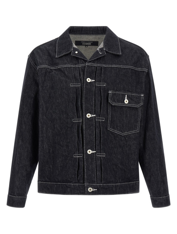 Куртка COMME DES GARҪONS HOMME Pleated detail jacket (HRJ0110511) #1