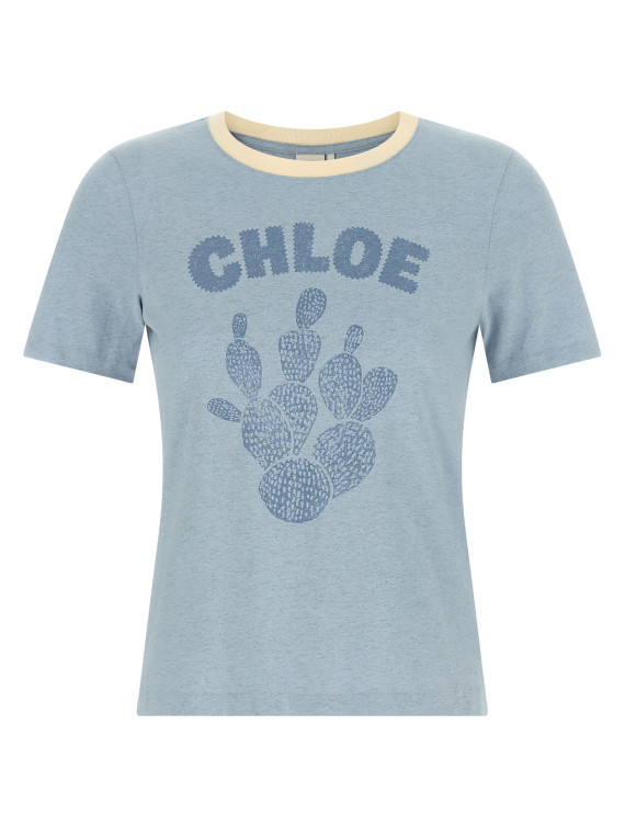Футболка CHLOÉ Graphic print T-shirt (CH26WJH0878740J) #1