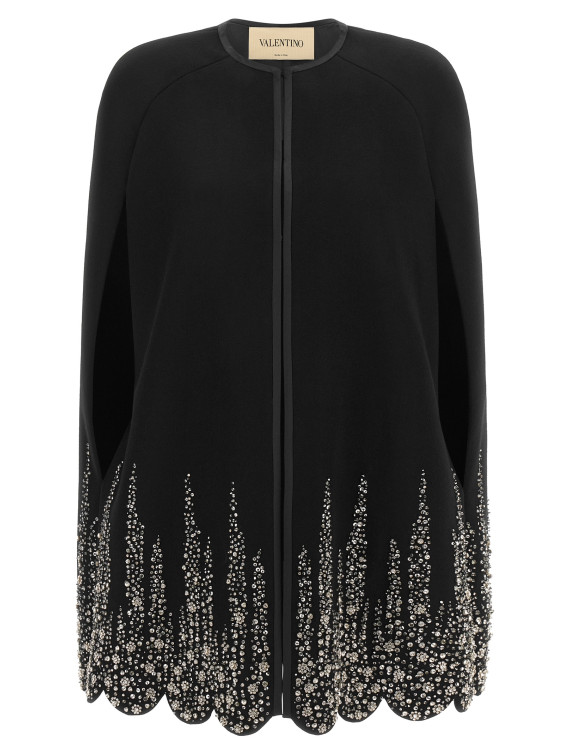 Накидка VALENTINO GARAVANI Valentino Garavani Compact Drap cape (B3CG4YA6JANUD) #1