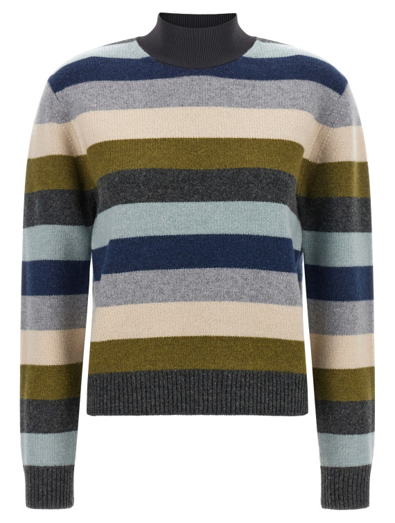 Свитер TORY BURCH Striped wool sweater (174720454) #1