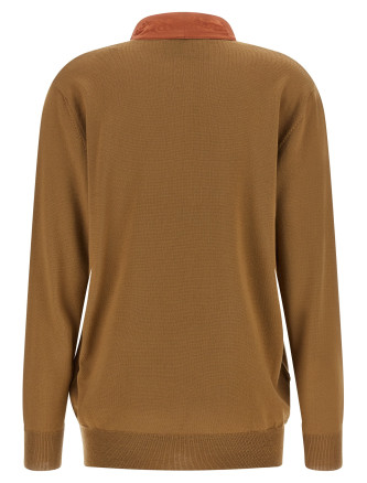 Свитер VALENTINO GARAVANI Valentino Garavani lavallière collar sweater (B3KC74FAAE954) #