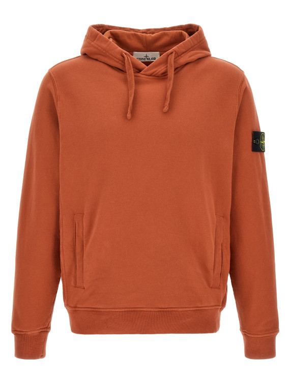 Худи STONE ISLAND Hoodie with logo badge (L2S156100048S0A20V0015) #1