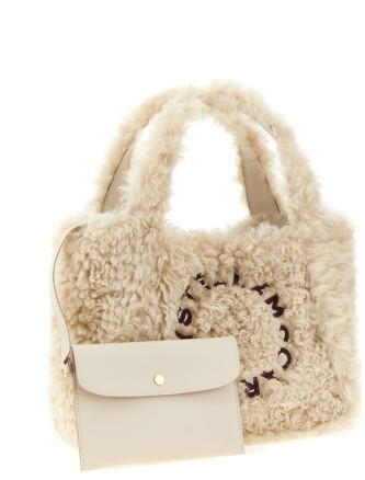 Шоппер STELLA MCCARTNEY Shearling logo shopping bag (513860WP07479561) #