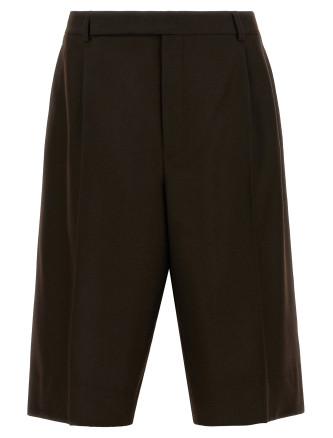 Шорты SAINT LAURENT Flannel bermuda shorts