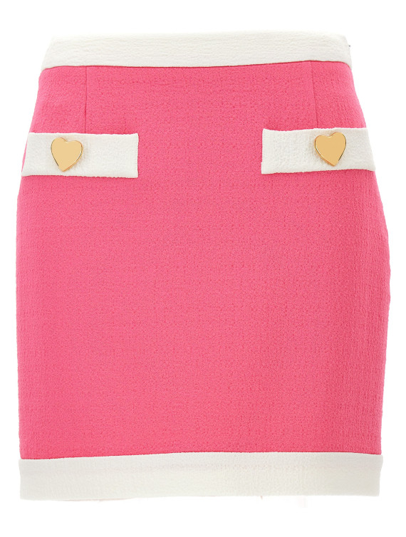 Мини-юбка MOSCHINO 'Heart Buttons' (A011804182208) #1