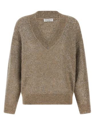 Свитер BRUNELLO CUCINELLI 'Dazzling Texture'