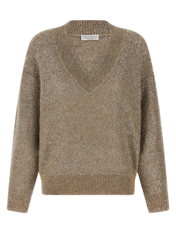 Свитер BRUNELLO CUCINELLI 'Dazzling Texture' (MPN568202CMV48) #1