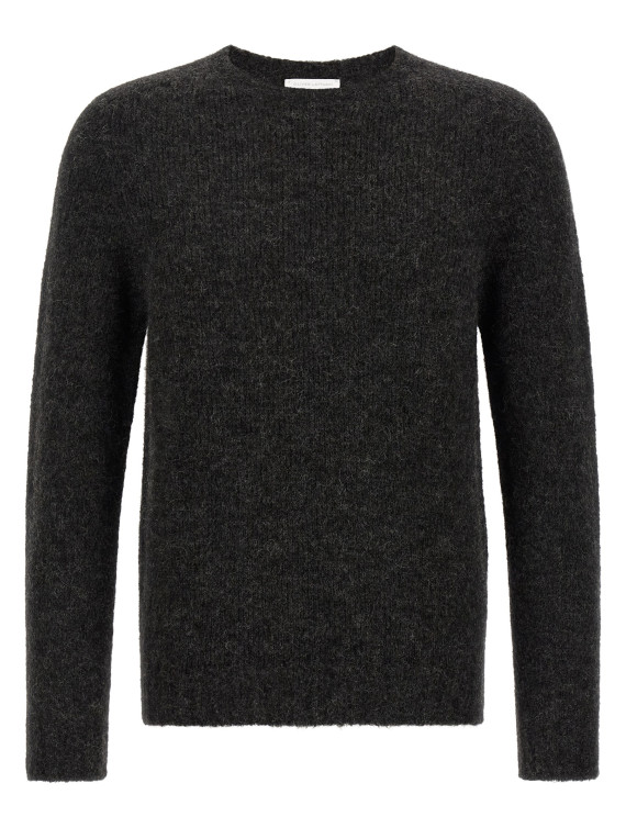 Свитер OLIVER LATTUGHI Brushed alpaca sweater (U230ALCHARCOAL) #1