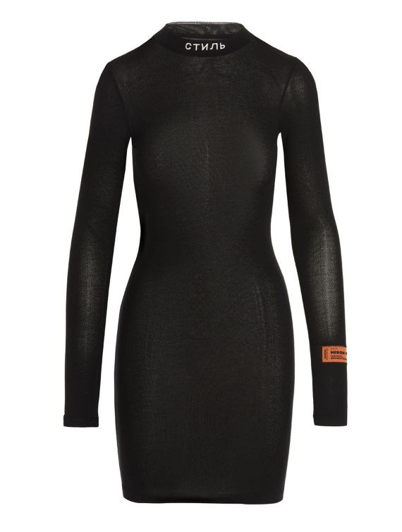 Мини-платье HERON PRESTON Zip dress (HWDB058C99FAB00110001000) #1