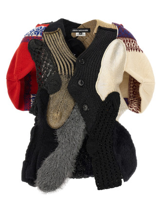 Кардиган JUNYA WATANABE Patchwork cardigan