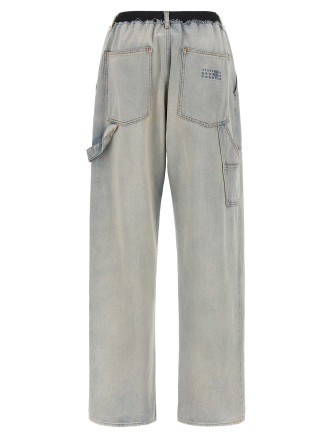 Джинсы MM6 MAISON MARGIELA 'Numeric Signature MM6' (S62KB0272M30055970) #